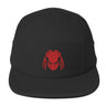 Pred Head Five Panel Cap - Red