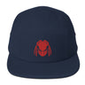 Pred Head Five Panel Cap - Red