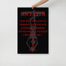 The Definition 24x36 inch Poster