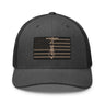 US Patriot Subdued Trucker Cap