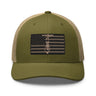 US Patriot Subdued Trucker Cap