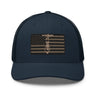 US Patriot Subdued Trucker Cap