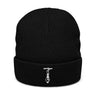 Hanged Man Ribbed Knit beanie