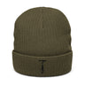 Hanged Man Ribbed Knit Beanie