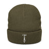 Hanged Man Ribbed Knit beanie