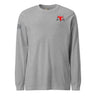 Bear Trident Hanged Man Long Sleeve 100% Cotton T-Shirt