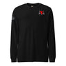 Bear Trident Hanged Man Long Sleeve 100% Cotton T-Shirt