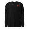 Bear Trident Hanged Man Long Sleeve 100% Cotton T-Shirt