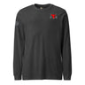 Bear Trident Hanged Man Long Sleeve 100% Cotton T-Shirt