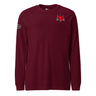 Bear Trident Hanged Man Long Sleeve 100% Cotton T-Shirt