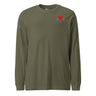 Bear Trident Hanged Man Long Sleeve 100% Cotton T-Shirt
