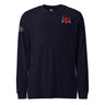 Bear Trident Hanged Man Long Sleeve 100% Cotton T-Shirt