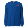 Bear Trident Hanged Man Long Sleeve 100% Cotton T-Shirt