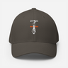 Thin Orange Line Hanged Man Structured Twill Cap