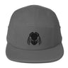 Pred Head Five Panel Cap - Black