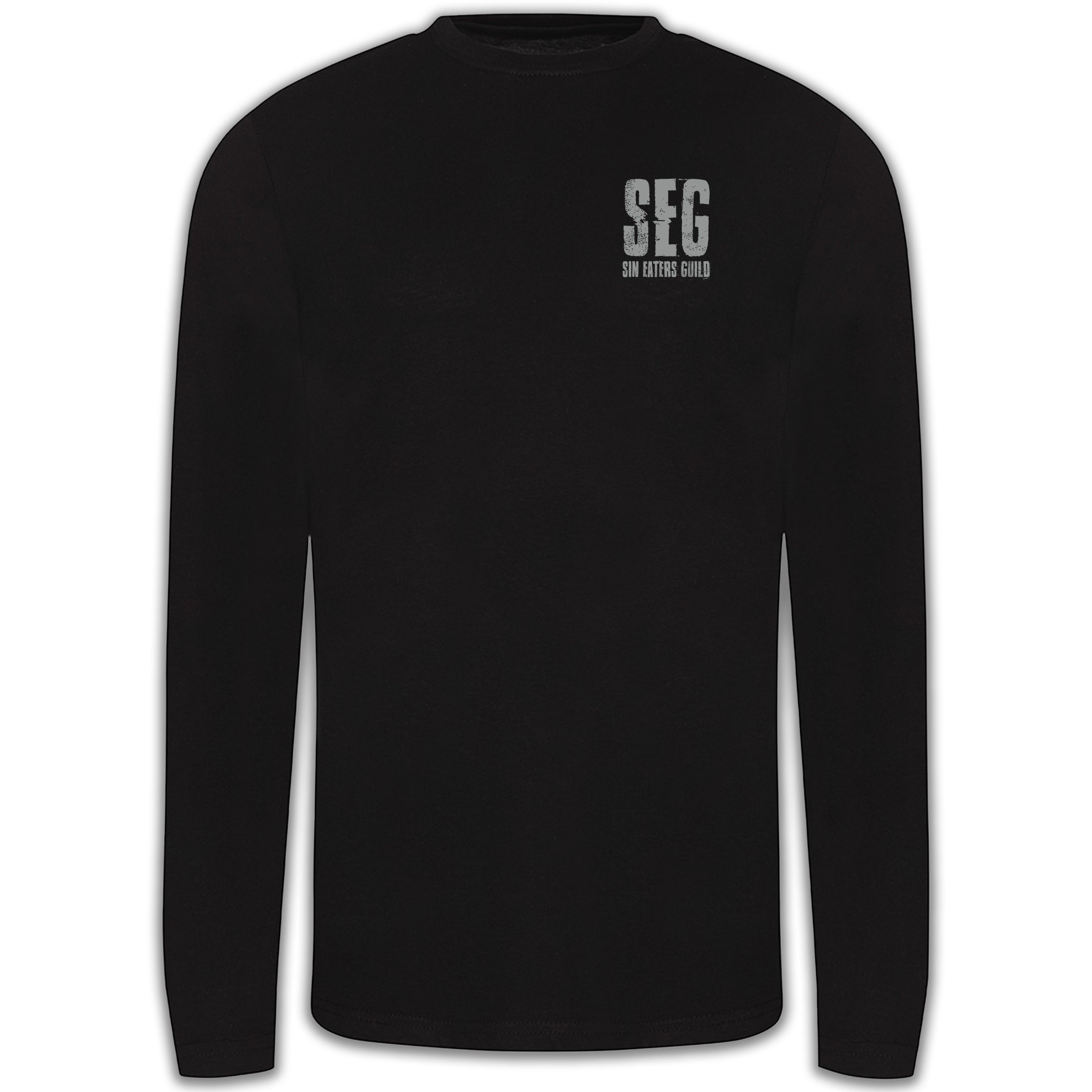 SEG Genesis Long Sleeve T Shirt - Grey Print