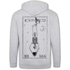 Hanged Man ZIP Hoody - Black Print