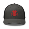 Pred Head Trucker Cap - Red