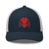 Pred Head Trucker Cap - Red