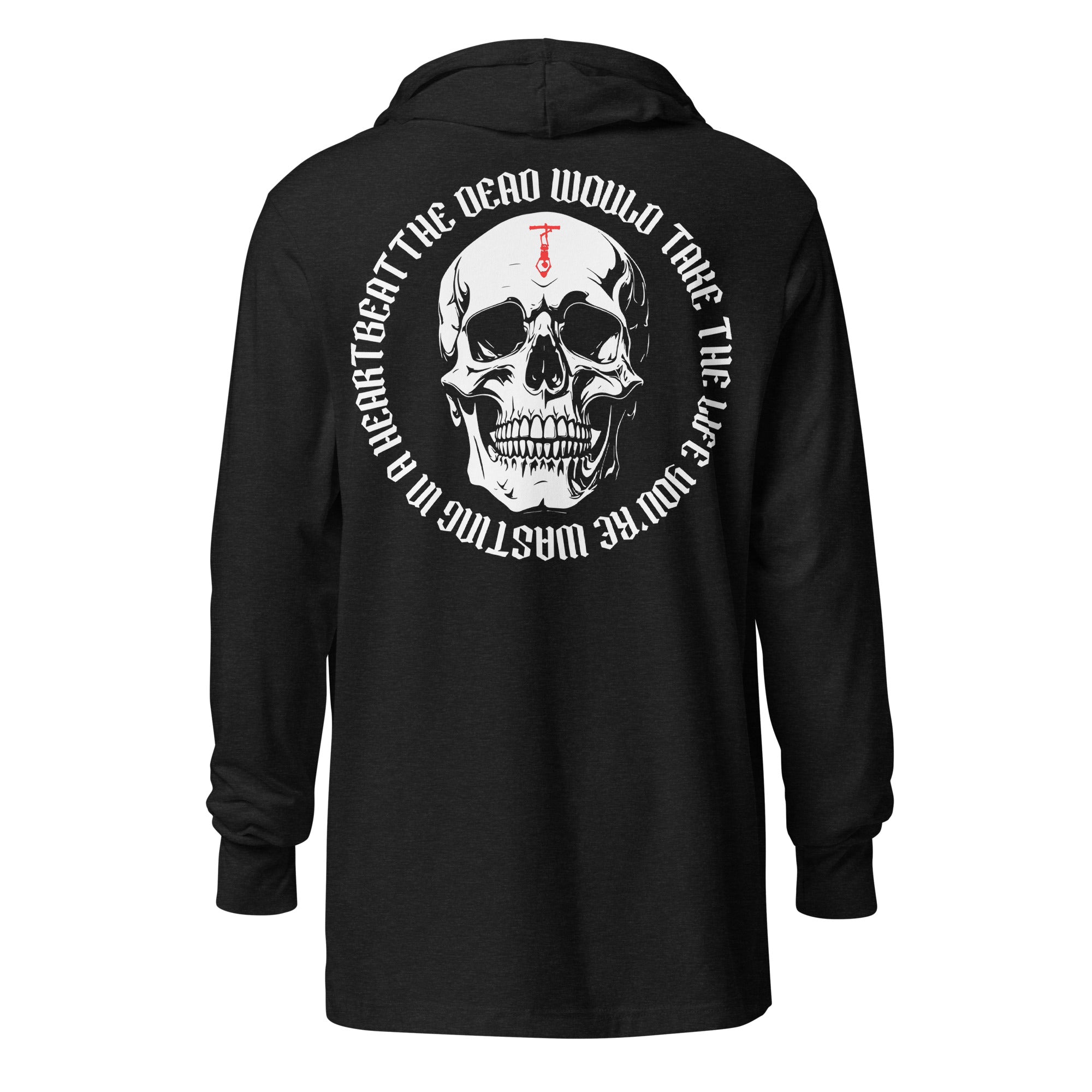 Dead Waste Long Sleeve Hooded T Shirt