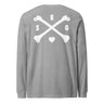 Cross Bones Long Sleeve 100% Cotton T-Shirt