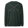 Cross Bones Long Sleeve 100% Cotton T-Shirt