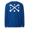 Cross Bones Long Sleeve 100% Cotton T-Shirt