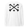 Cross Bones Long Sleeve 100% Cotton T-Shirt