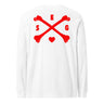 Cross Bones Long Sleeve 100% Cotton T-Shirt