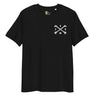 Cross Bones 100% Organic Cotton Embroidered T-Shirt