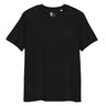 Black Cross Bones Embroidered 100% Organic Cotton T-Shirt