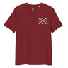 Cross Bones 100% Organic Cotton Embroidered T-Shirt