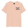 Black Cross Bones Embroidered 100% Organic Cotton T-Shirt