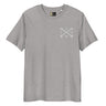 Cross Bones 100% Organic Cotton Embroidered T-Shirt