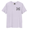 Black Cross Bones Embroidered 100% Organic Cotton T-Shirt