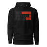 SEG Blocks Orange and Black Embroidered Everyday Hoodie