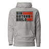 SEG Blocks Orange and Black Embroidered Everyday Hoodie