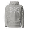 Chest Cross Bones Embroidered Everyday Hoodie