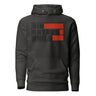 SEG Blocks Orange and Black Embroidered Everyday Hoodie