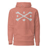 Chest Cross Bones Embroidered Everyday Hoodie