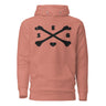 Chest Cross Bones Embroidered Everyday Hoodie