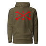 Chest Cross Bones  Embroidered Everyday Hoodie