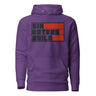 SEG Blocks Orange and Black Embroidered Everyday Hoodie