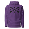 Chest Cross Bones Embroidered Everyday Hoodie