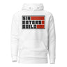 SEG Blocks Orange and Black Embroidered Everyday Hoodie