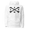 Chest Cross Bones Embroidered Everyday Hoodie