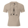 3 Rifles Hanged Man Tri-Blend T-Shirt