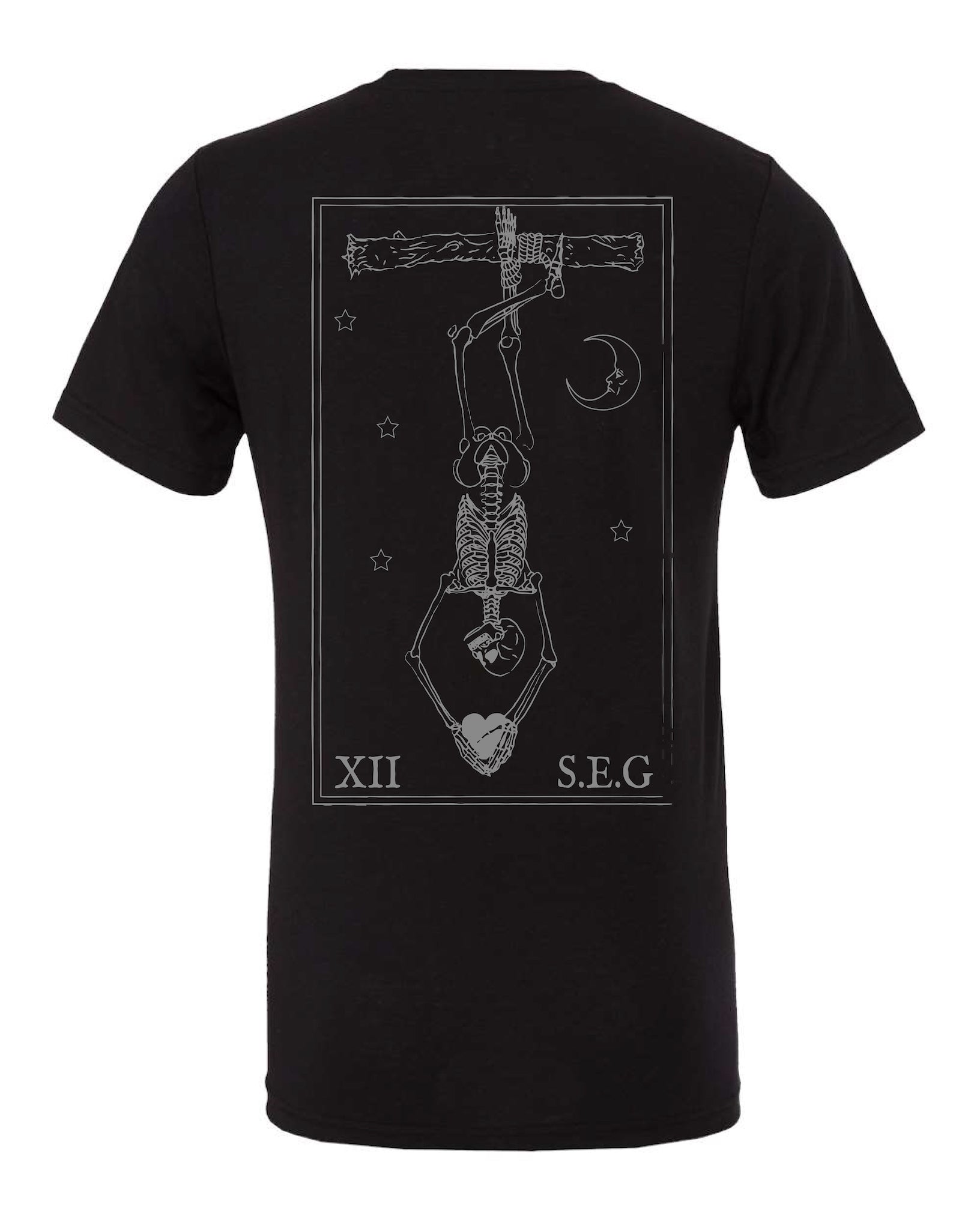 Hanged Man T-Shirt - Grey Print