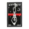 Thin Red Line Hanged Man PVC Patch
