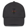 Thin Orange Line Hanged Man Dad Hat